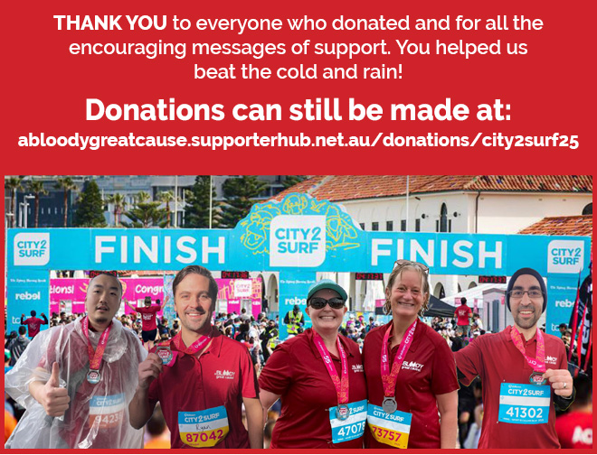 2025 City to Surf